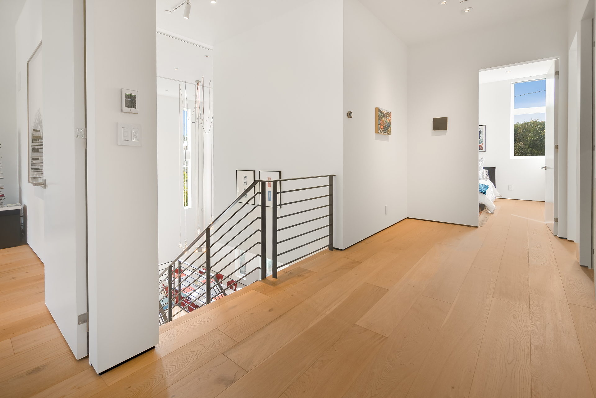 Motor upstairs hallway