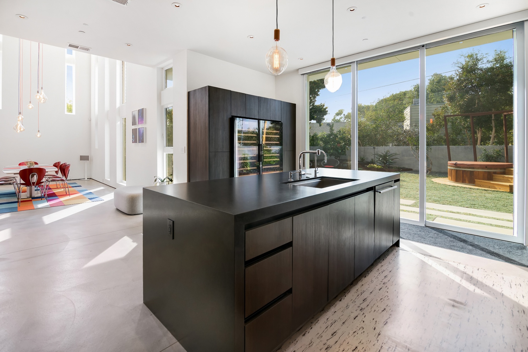 Motor kitchen island